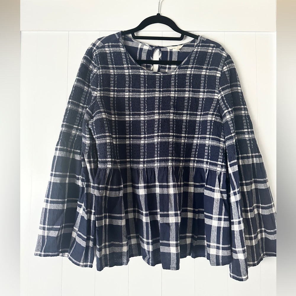 Flare Sleeve Blouse